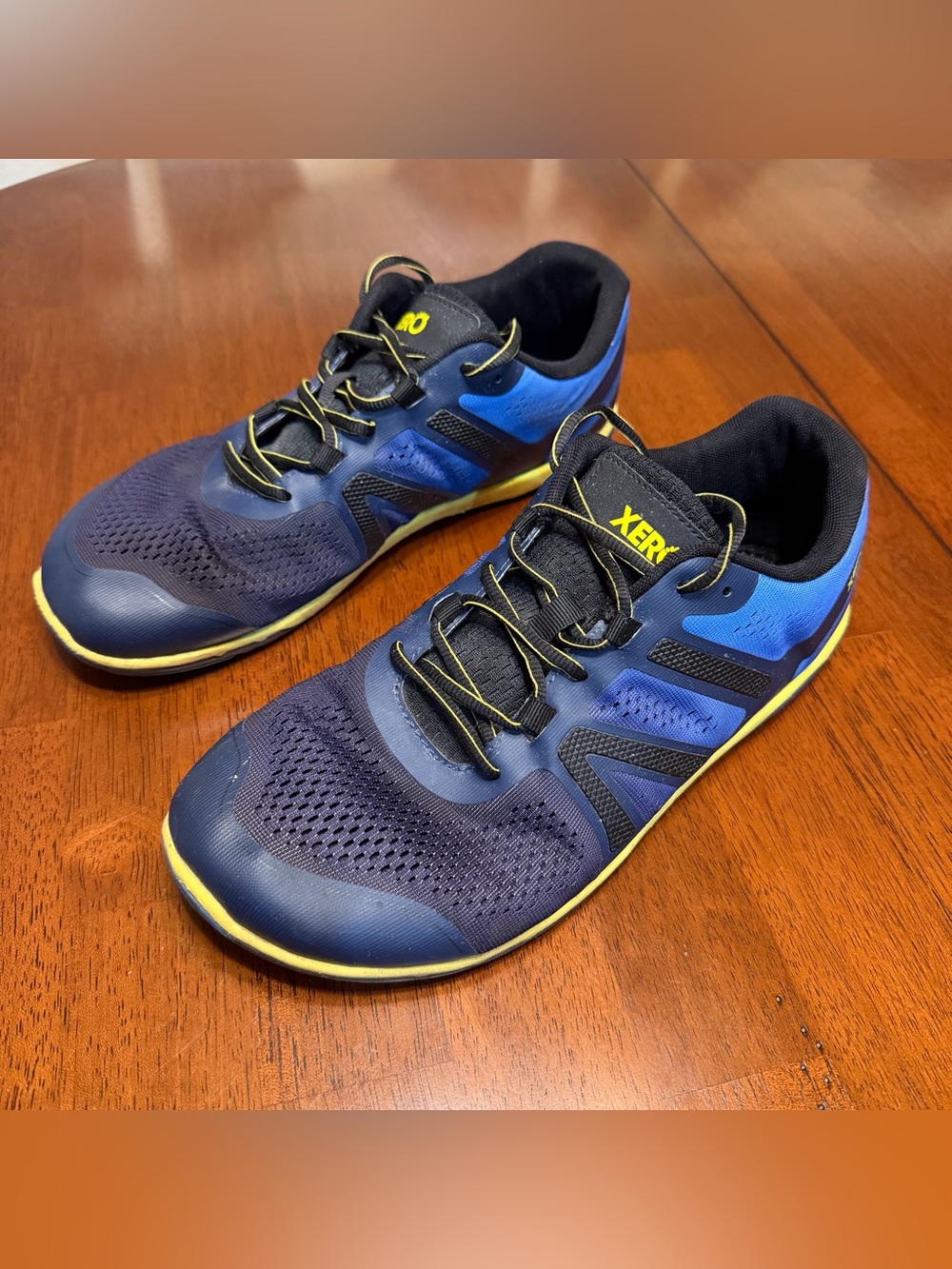 Xero Shoes HFS II Barefoot Minimalist Running Sneaker Shoes BLUE Men's 10.5